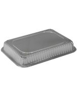 1 1/2 lb Oblong Pan Plastic Dome Lids