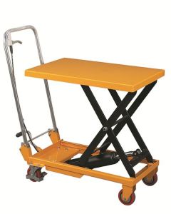 Folding Handle Scissors Lift Table 330lb. Capacity