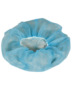 24" Blue Polypropylene Bouffant Caps