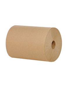 10" x 800' Premium Hardwound Roll Towels, Brown