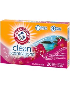 Clean Scentsations™ Fabric Softener Sheets, Tropical Paradise 20 ct.