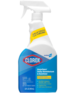 Clorox® Anywhere® Daily Disinfectant & Sanitizer 32 oz Spray