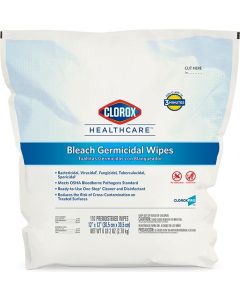 Clorox Healthcare® Bleach Germicidal Disinfectant Wipes 110 ct. Refill