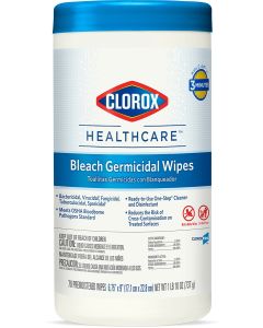 Clorox® Bleach Germicidal Wipes 70 ct. Cannister