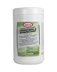 Broad Spectrum Germicidal & Disinfectant Wipe 6/180 ct