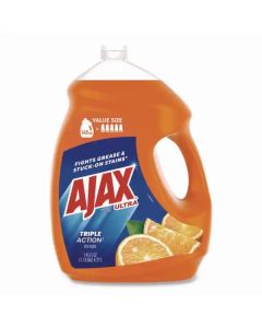 AJAX ULTRA LIQ DISH SOAP ORANGE 4/145OZ