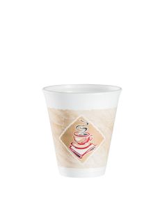 12 oz.Red Cafe G Foam Cup