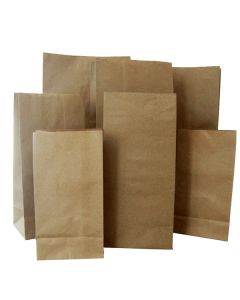 4LB. KRAFT GROCERY BAG