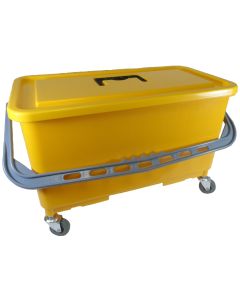 6 GALLON YELLOW RECTANGLE MOP BUCKET