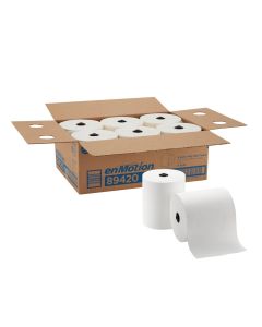 enMotion® 8" White Paper Towel Rolls