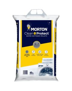 Morton® Clean and Protect® Water Softener Salt Pellets 40lb Bag