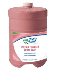 550 Pink Pearled Lotion Soap 1 Gallon Flat Top