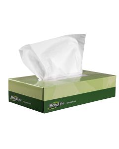 2-Ply Facial Tissues, White 100 ct.