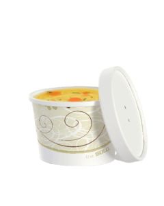 12 oz .Symphony® Paper Food Container and Lid Combo Pack