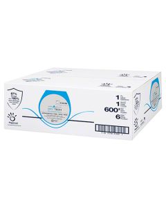 8" Premium Tad Roll Towel White
