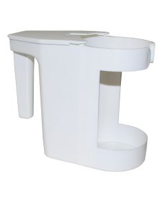 Bowl Mop Caddy, White