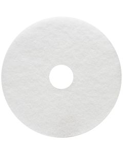 24 White Polish Floor Pad