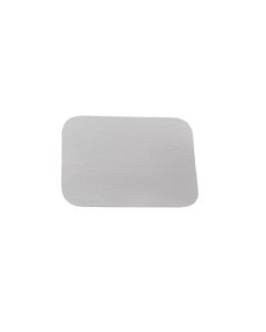 1 lb Oblong Foil Container Lids