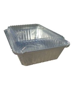 1 1/2 lb Oblong Dome Lids (Lid Only)